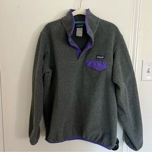 Patagonia Wen’s Lightweight Synchilla Snap-T Fleece Pullover, size large
